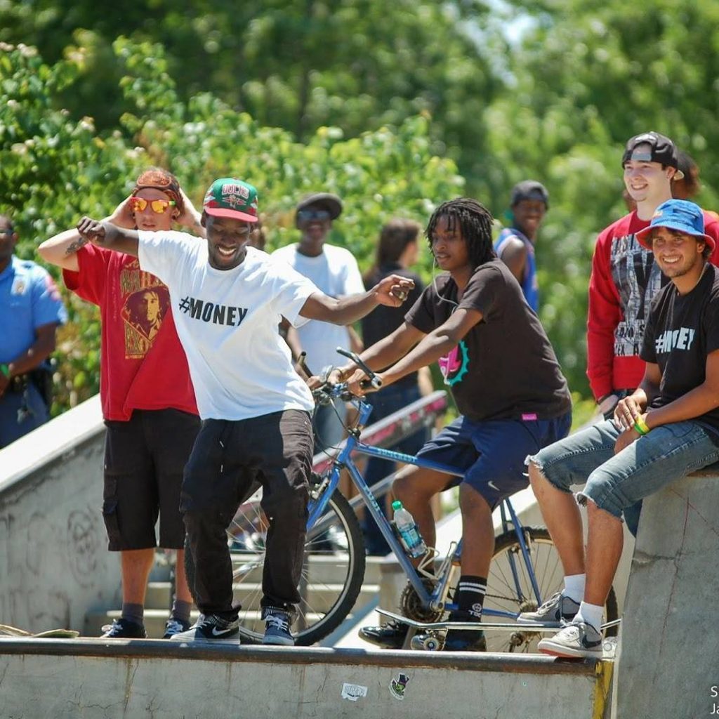 Skaters at the Skate4Life Event